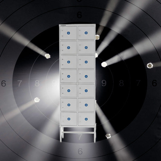 Appointment Belt Locker – 14 Door Dual Lock