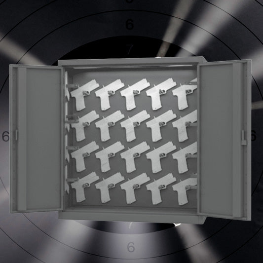 34 Pistol Cabinet – Compact Secure Storage