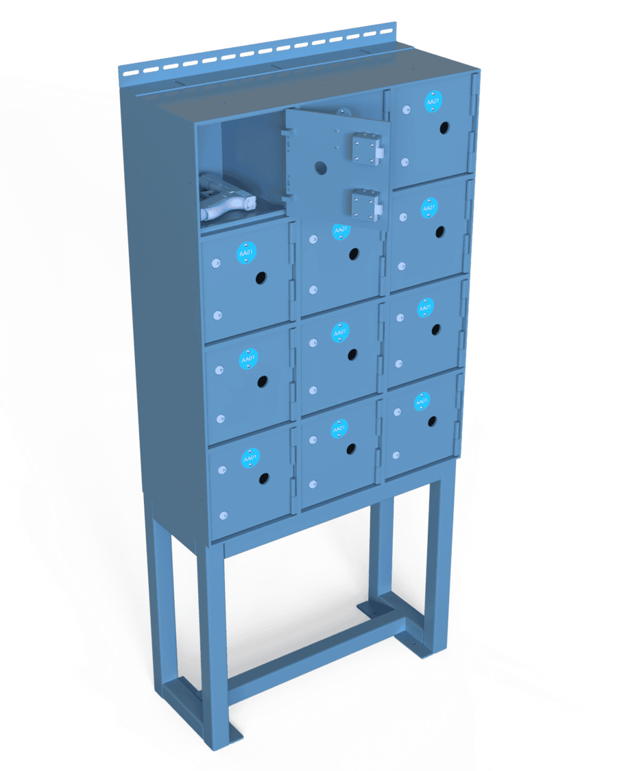 Individual Pistol Locker – Modular Dual Lock